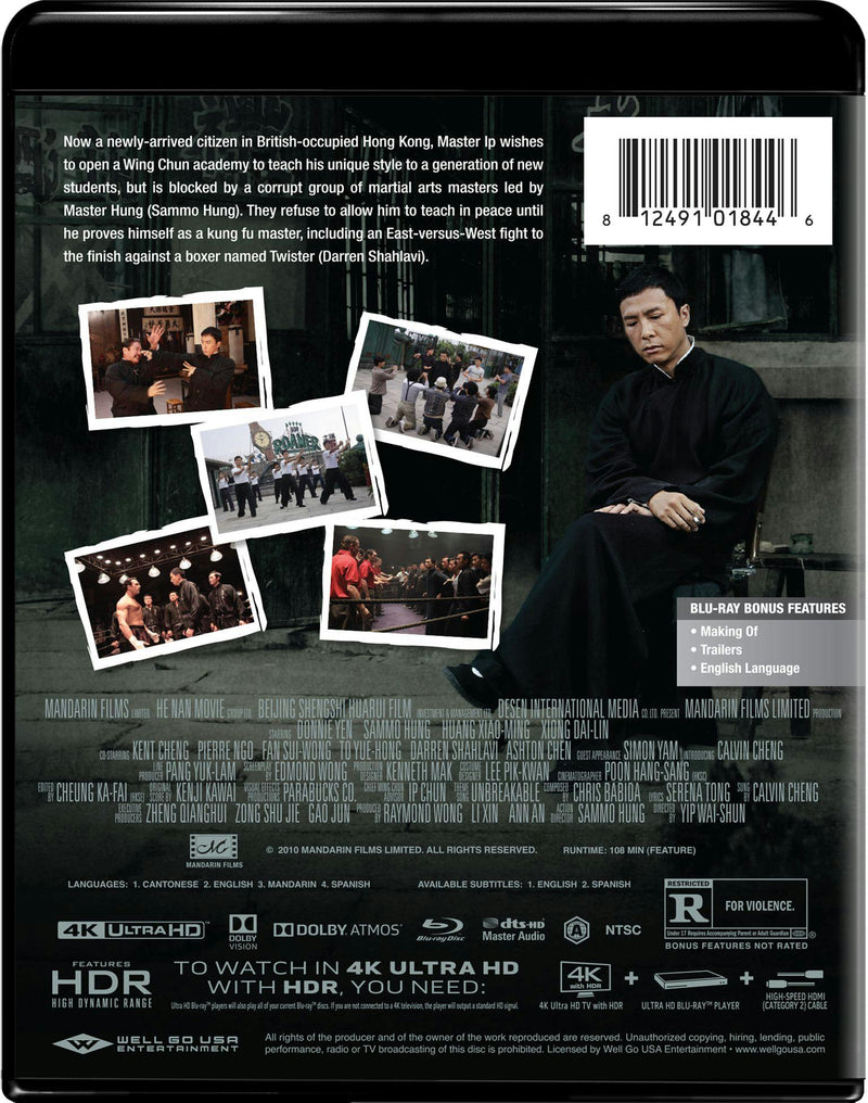 Ip Man 2 (4K Ultra HD + Blu-ray) [UHD]
