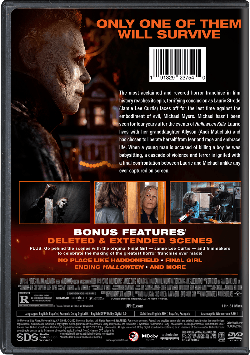 Halloween Ends [DVD]