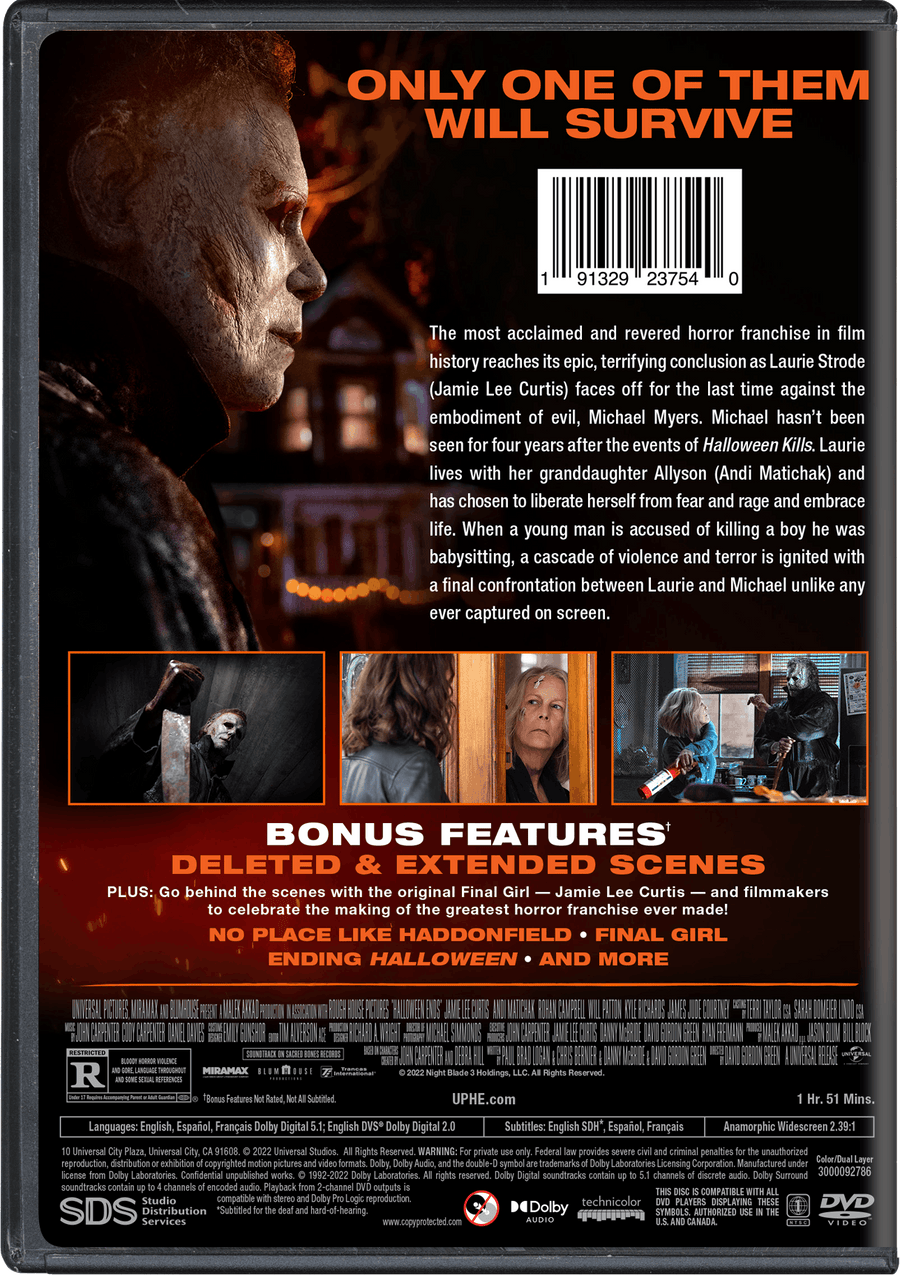 Halloween Ends [DVD]