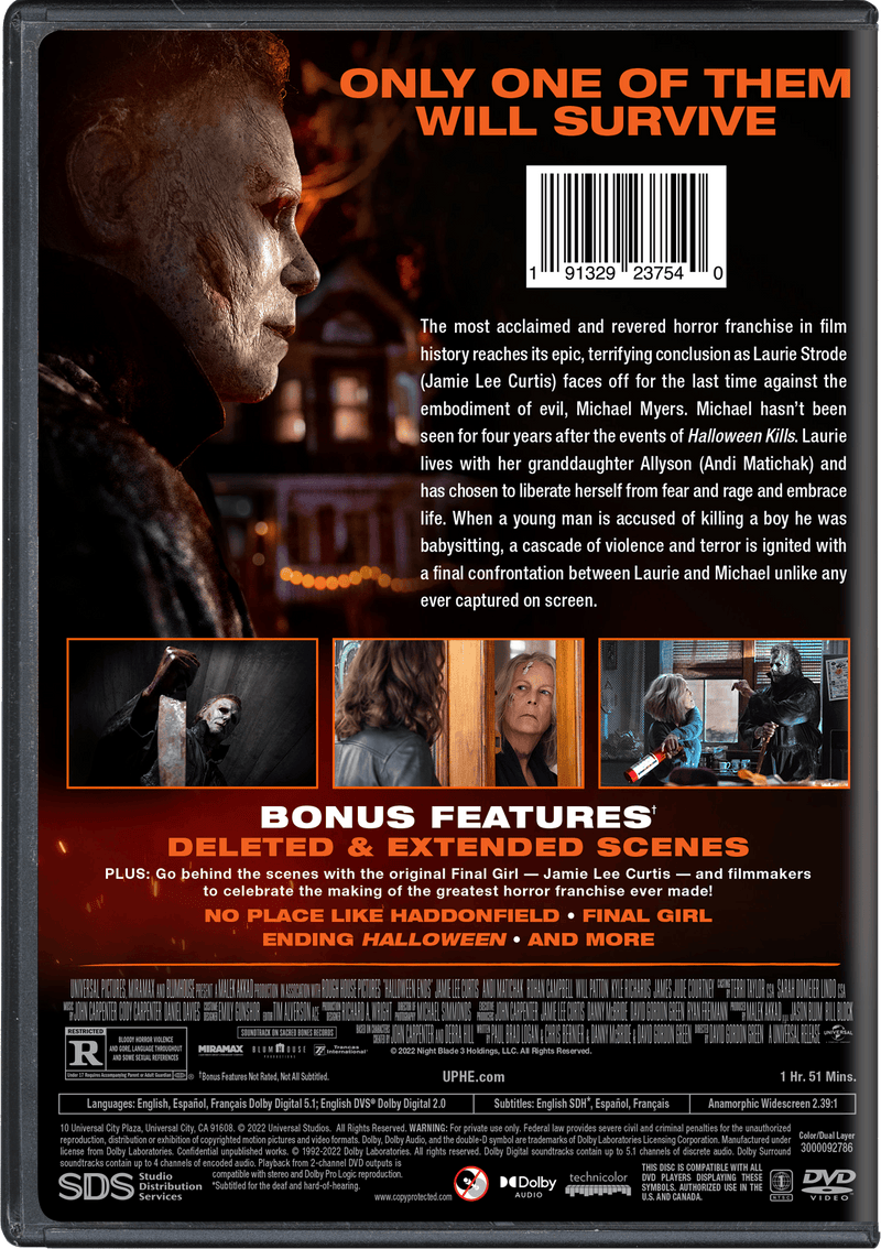 Halloween Ends [DVD]