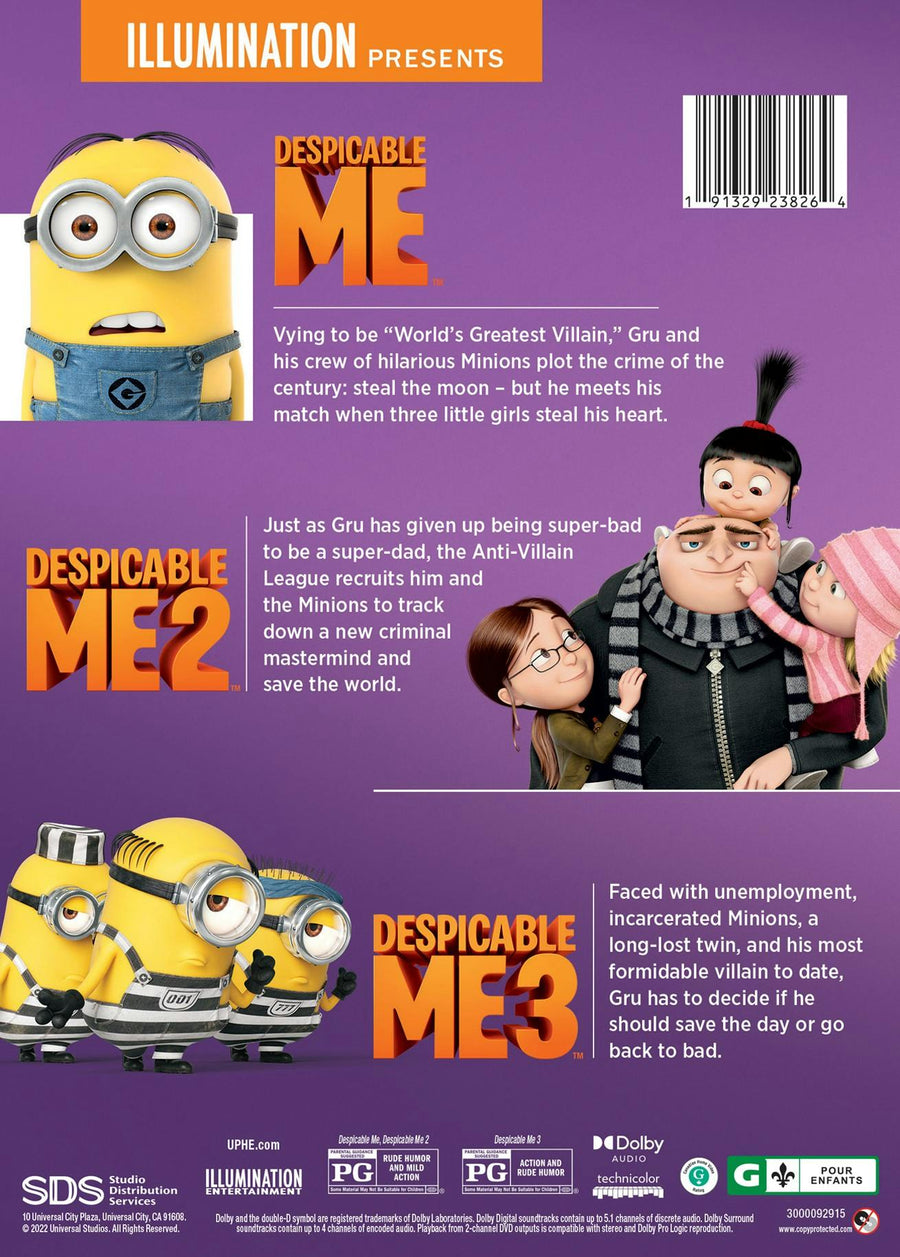 Illumination Presents: 3-movie Collection (Box Set) [DVD]