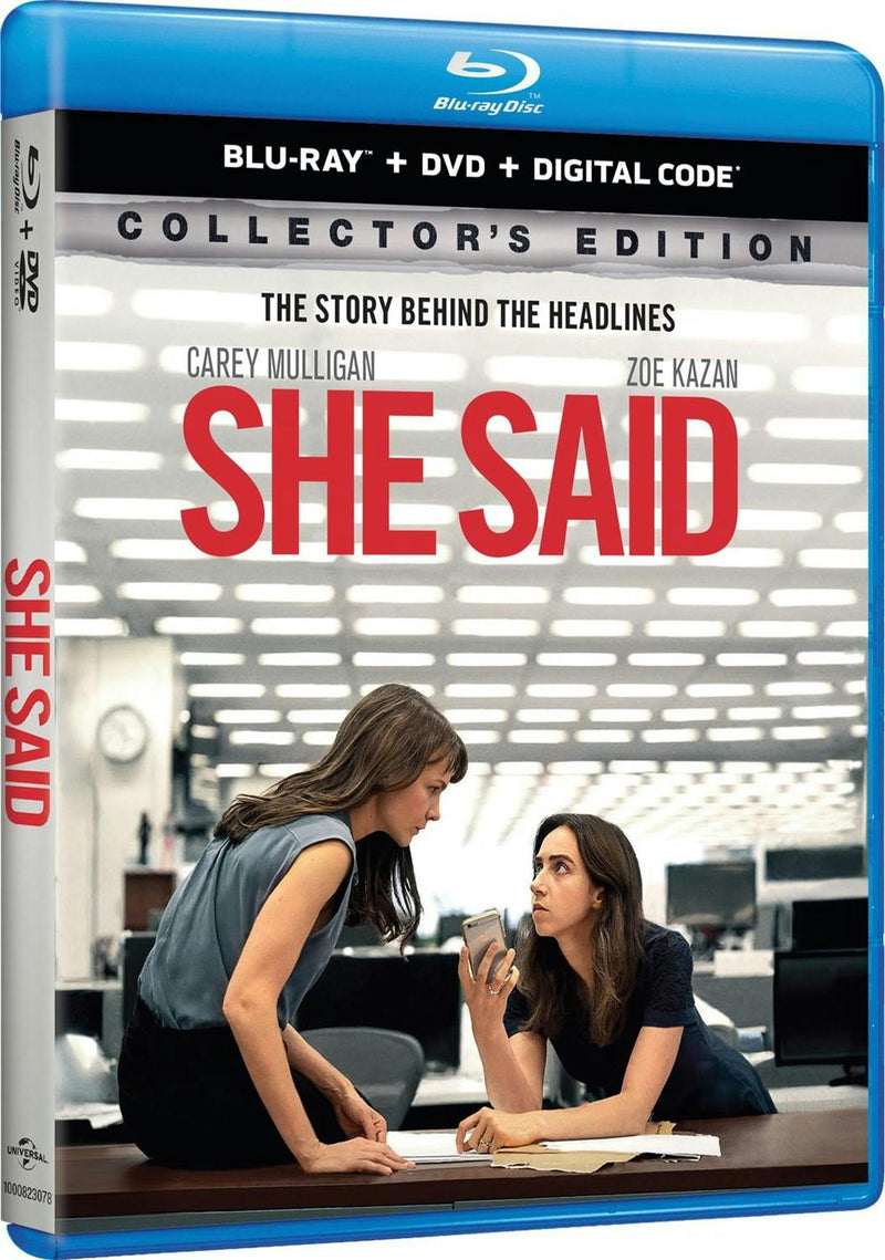 She Said (with DVD) [Blu-ray]