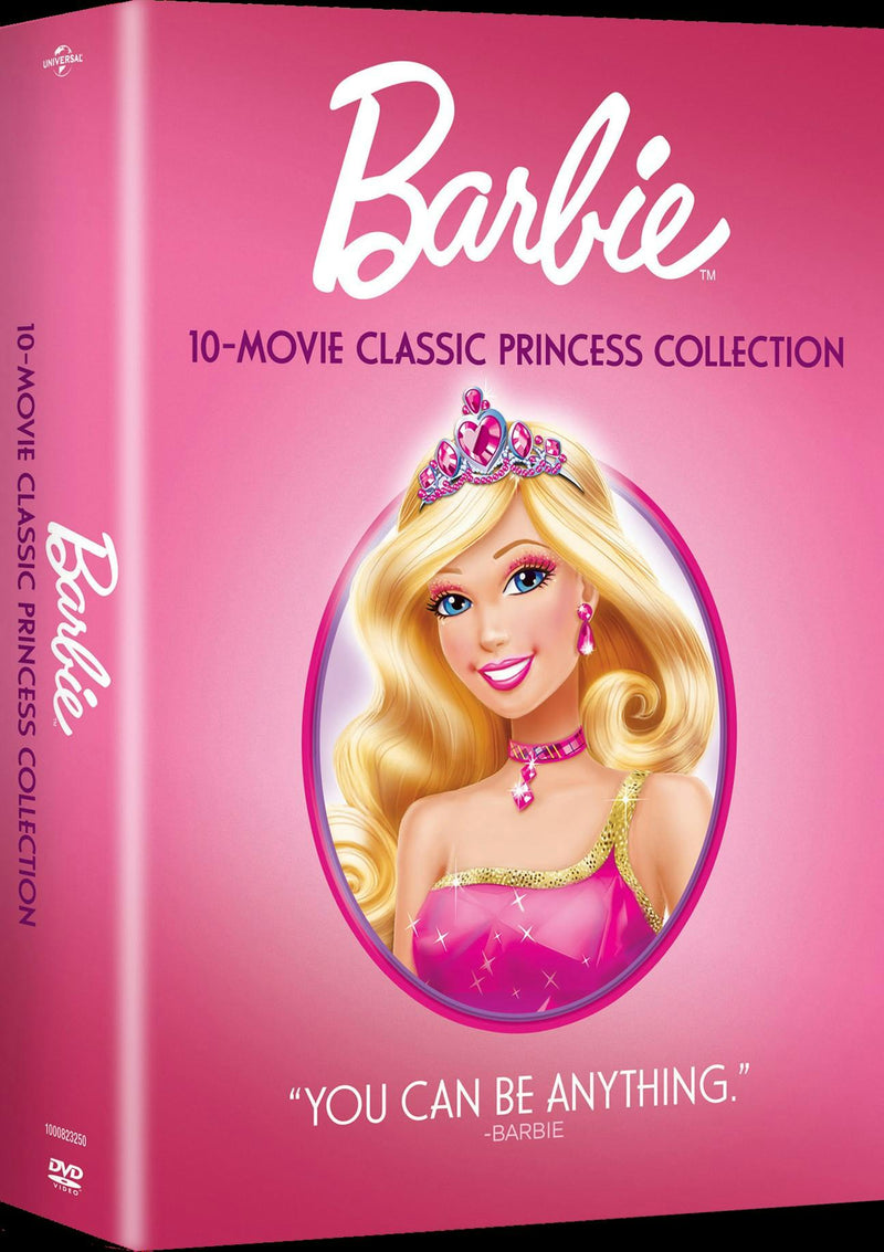 Barbie: 10-Movie Classic Princess Collection - Iconic Moments Line-Look (Box Set) [DVD]