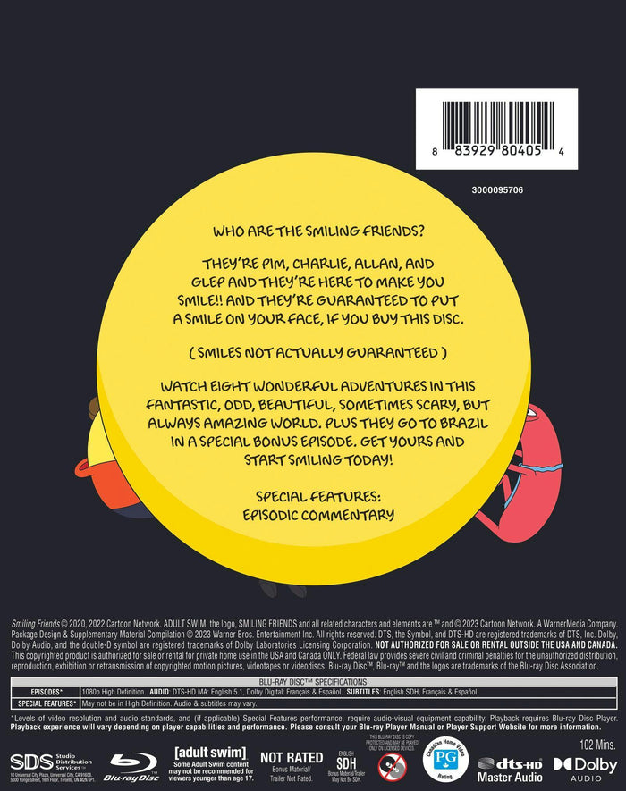 Smiling Friends: The Complete First Season [Blu-ray]