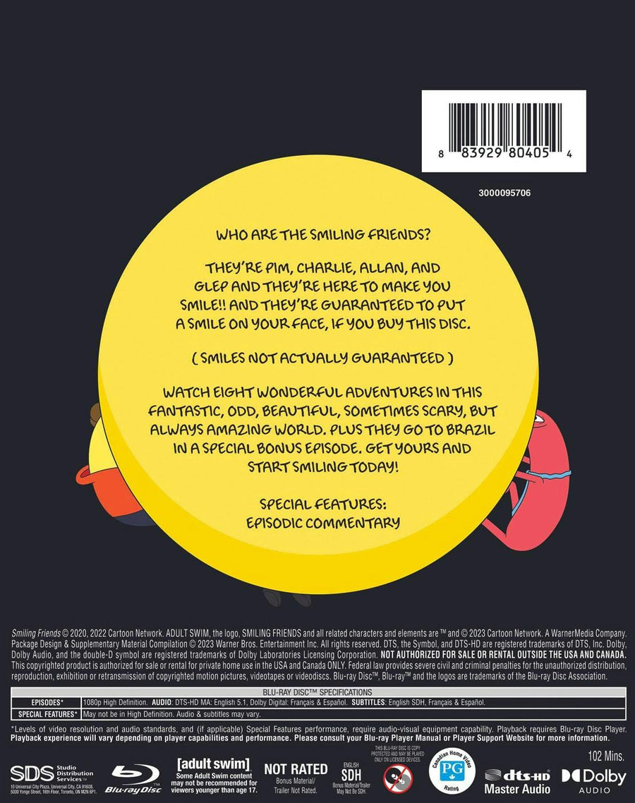 Smiling Friends: The Complete First Season [Blu-ray]