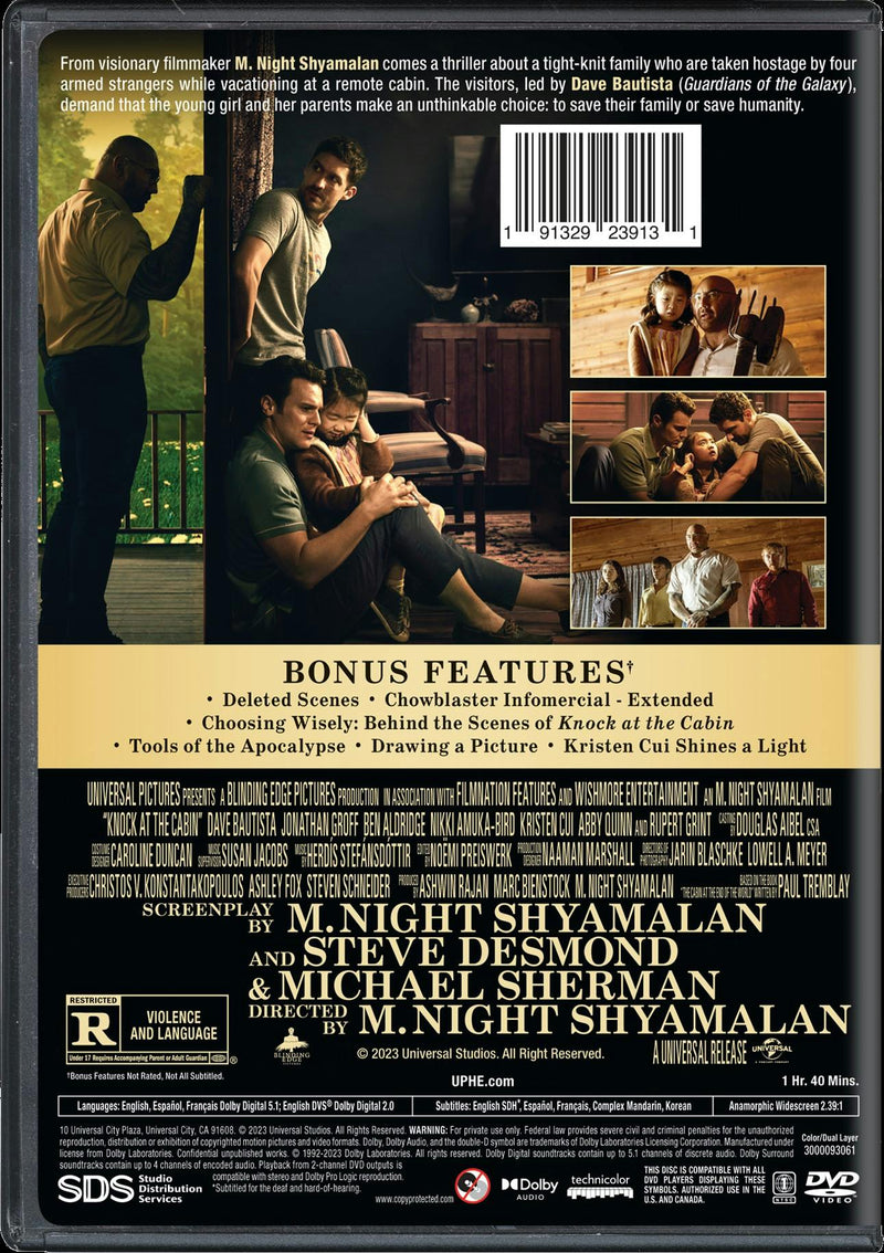 Knock at the Cabin [DVD]