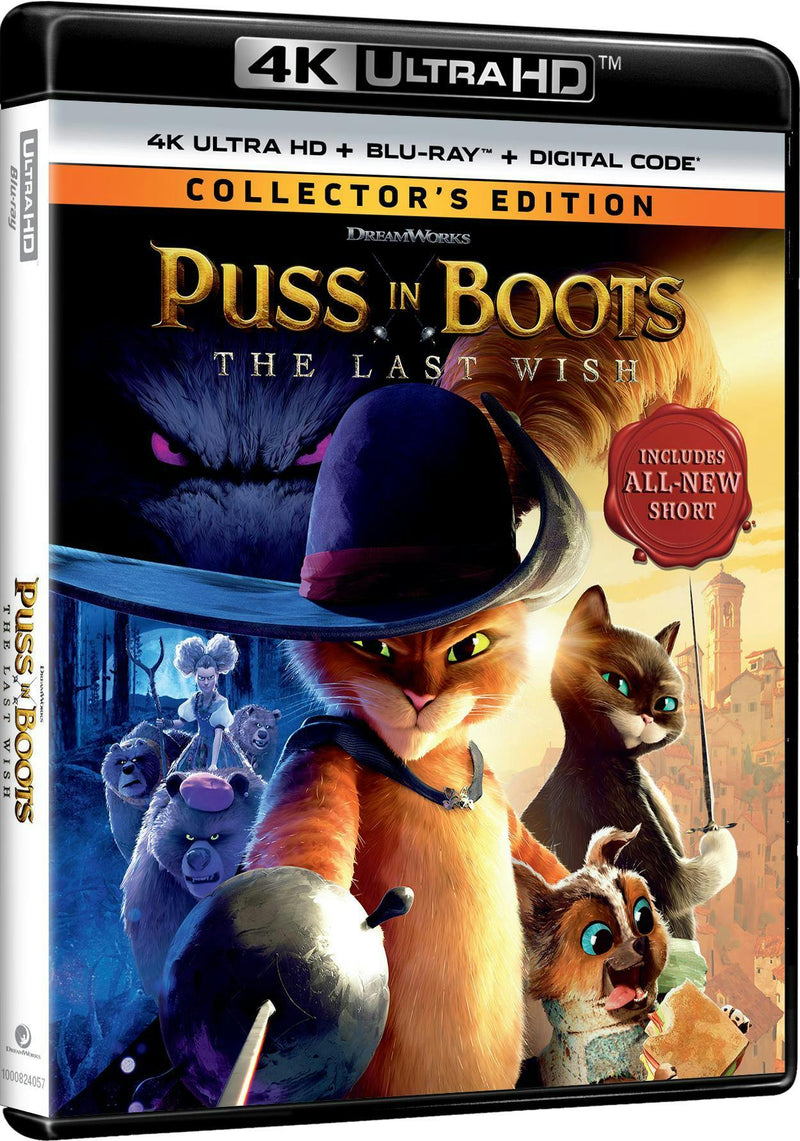 Puss in Boots: The Last Wish (4K Ultra HD + Blu-ray) [UHD]