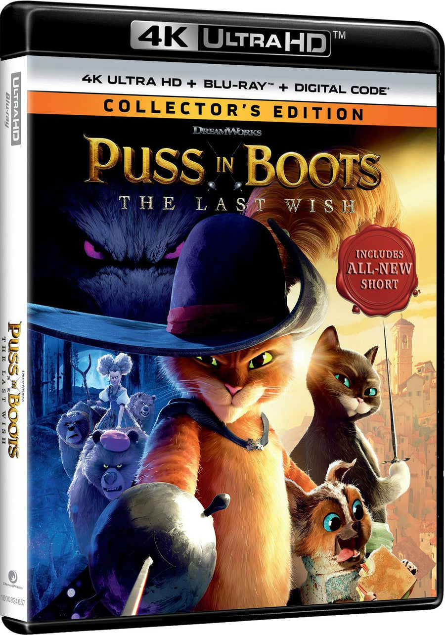 Puss in Boots: The Last Wish (4K Ultra HD + Blu-ray) [UHD]