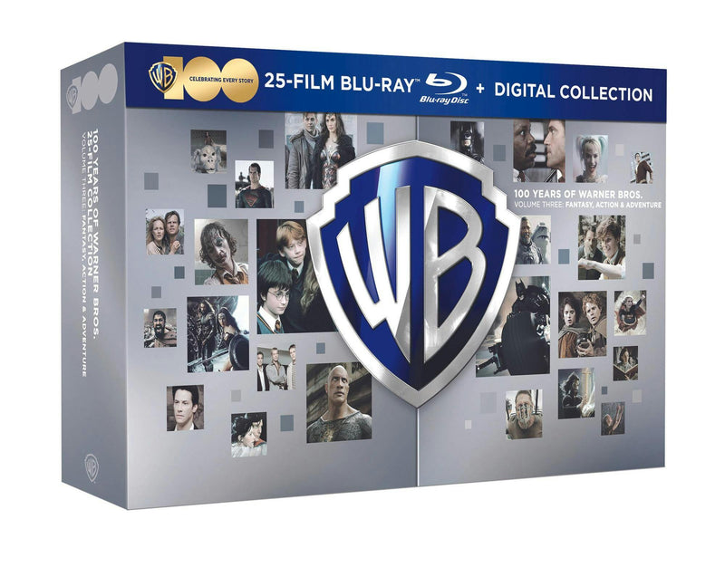 WB 100th 25Film Collection Vol 3 Fantasy, Action, Adventure (Blu-ray Set) [Blu-ray]