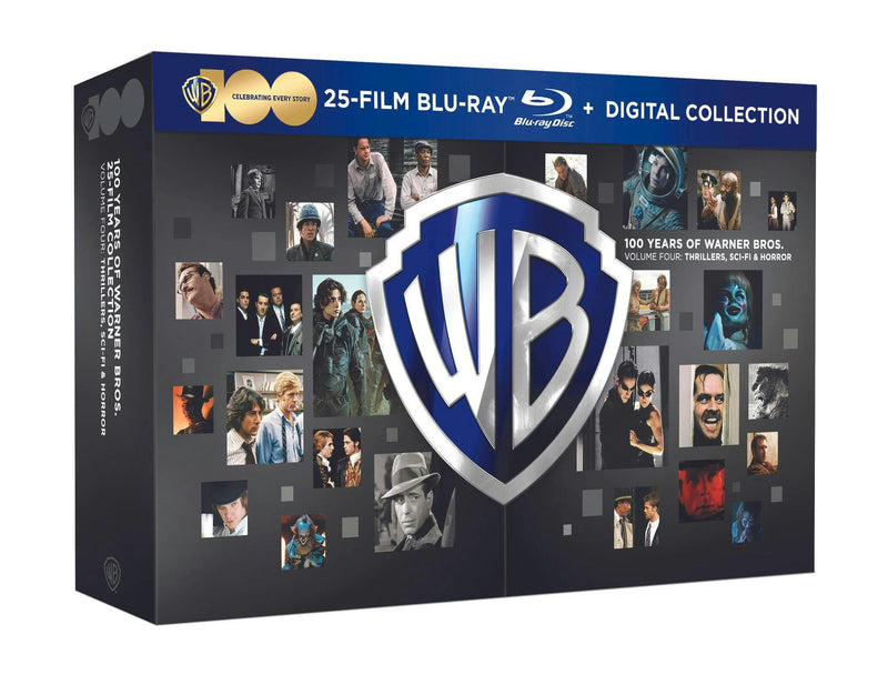 WB 100th 25 Film Collection, Volume 4: Thrillers, Sci-fi, Horror (Box Set) [Blu-ray]