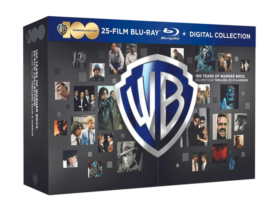 WB 100th 25 Film Collection, Volume 4: Thrillers, Sci-fi, Horror (Box Set) [Blu-ray]