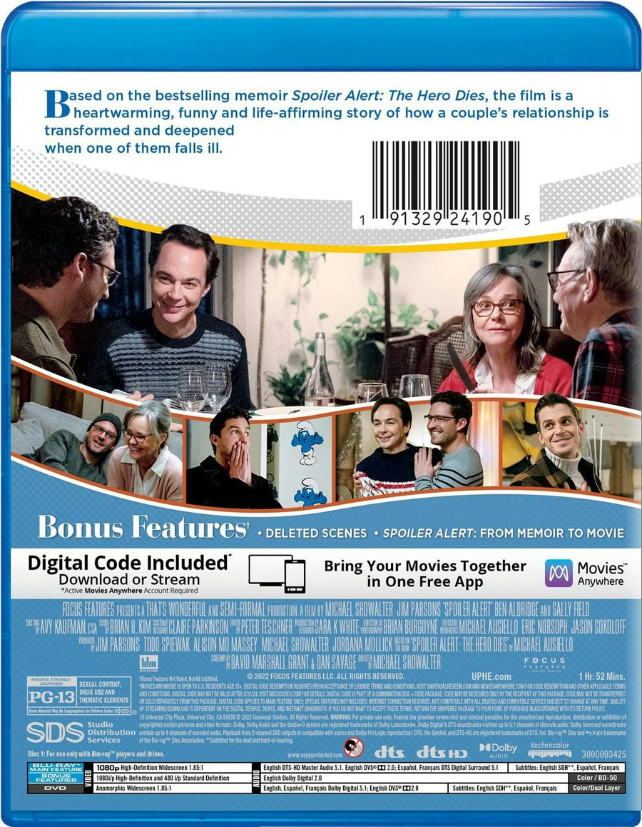 Spoiler Alert (with DVD) [Blu-ray]
