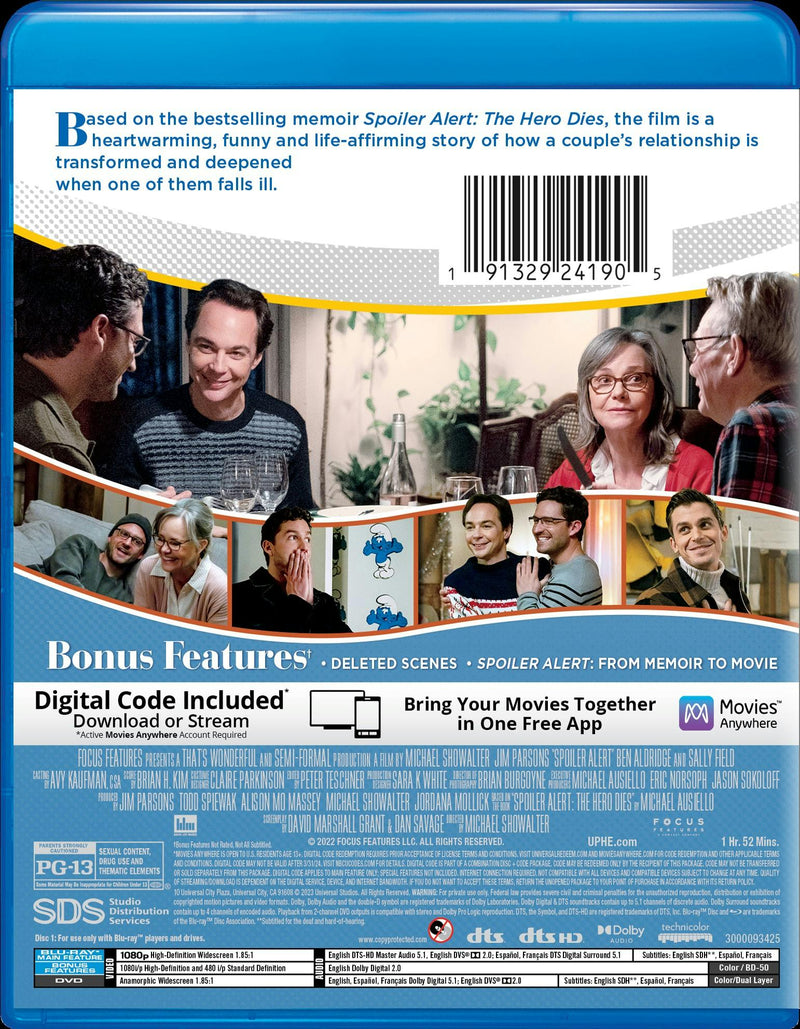 Spoiler Alert (with DVD) [Blu-ray]
