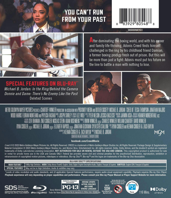 Creed III (with DVD) [Blu-ray]