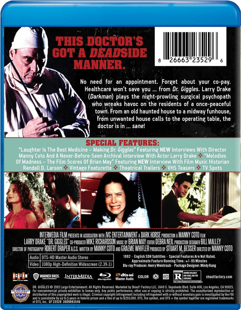 Dr. Giggles [Blu-ray]