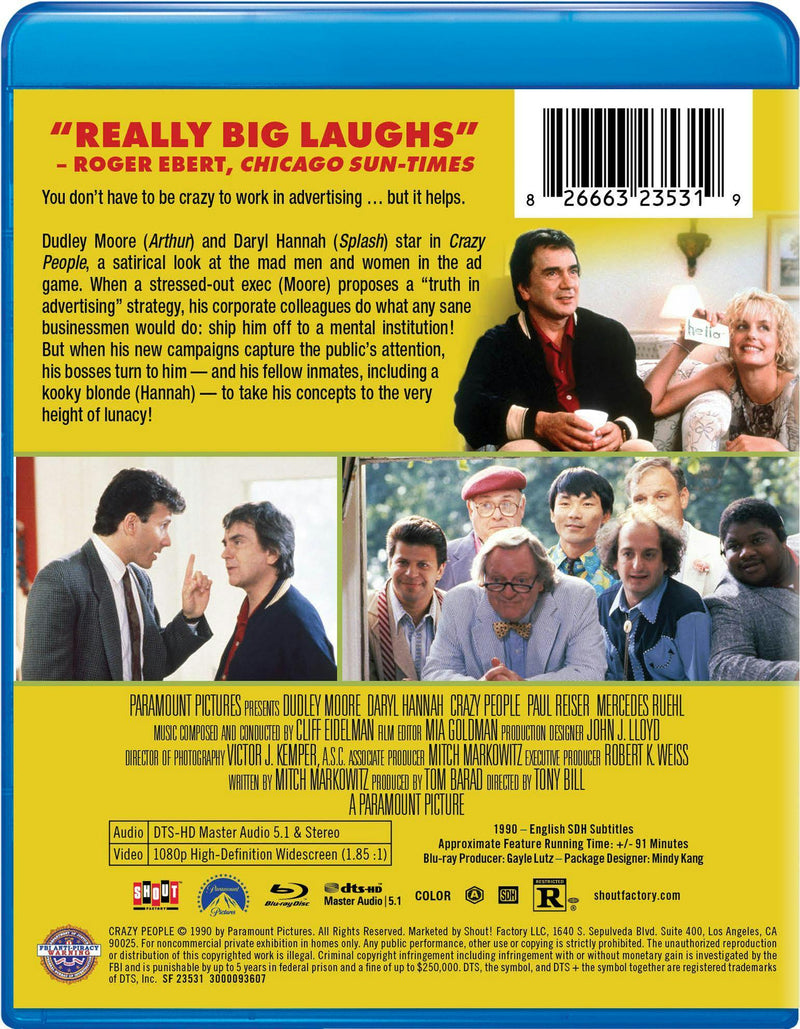 Crazy People [Blu-ray]