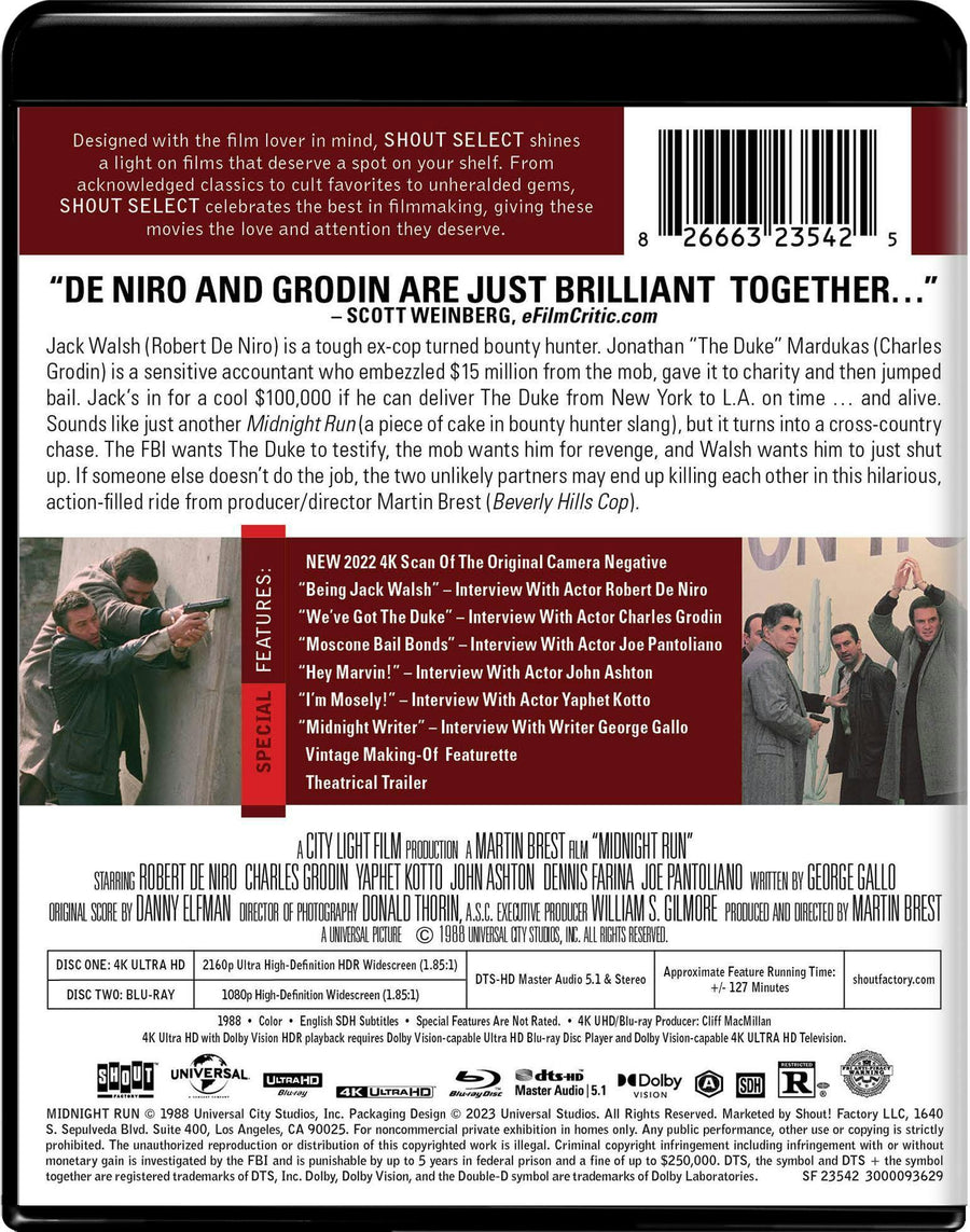 Midnight Run [Collector's Edition] [UHD]