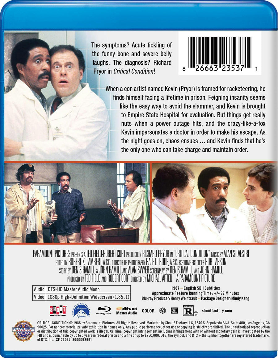 Critical Condition [Blu-ray]