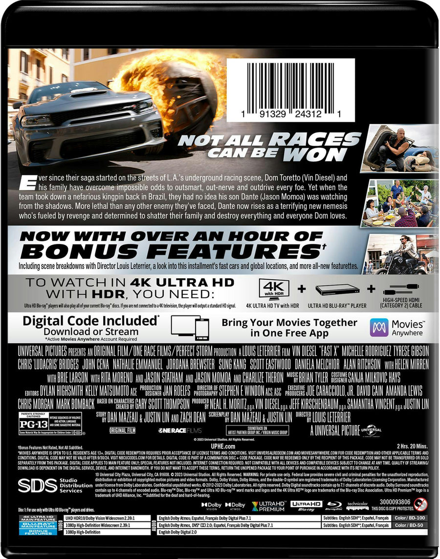 Fast X (4K Ultra HD + Blu-ray) [UHD]