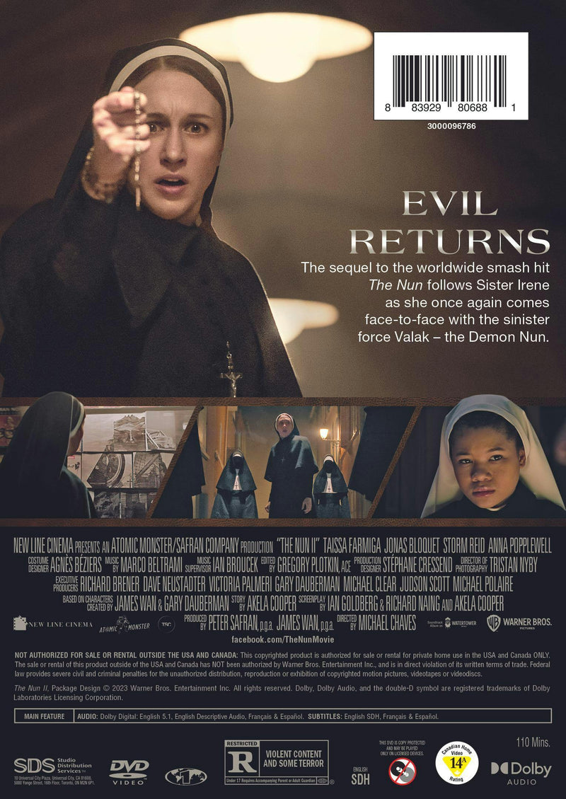 The Nun II [DVD]