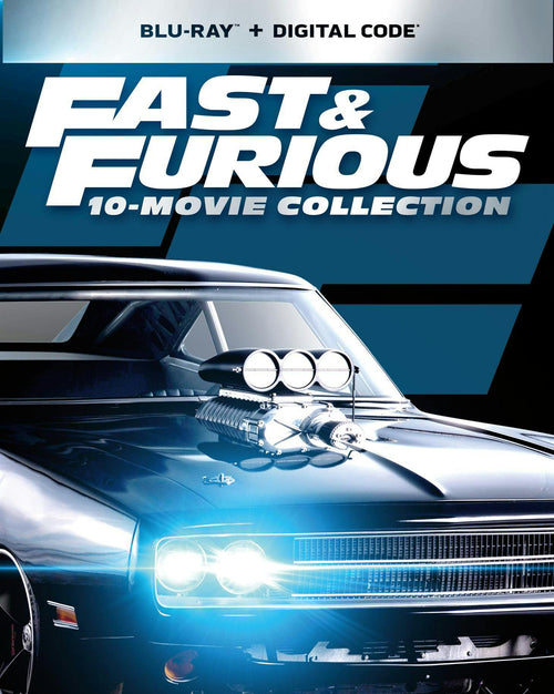 Fast & Furious: 10-movie Collection (Box Set) [Blu-ray]