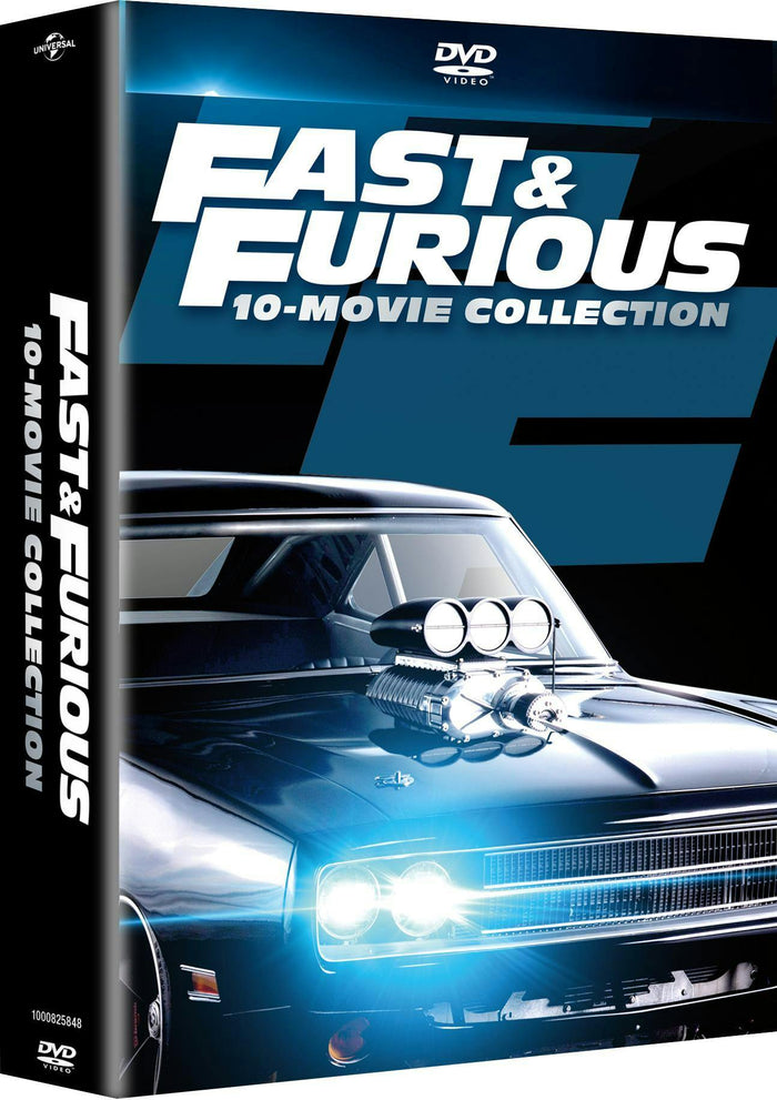 Fast & Furious: 10-Movie Collection (Box Set) [DVD]