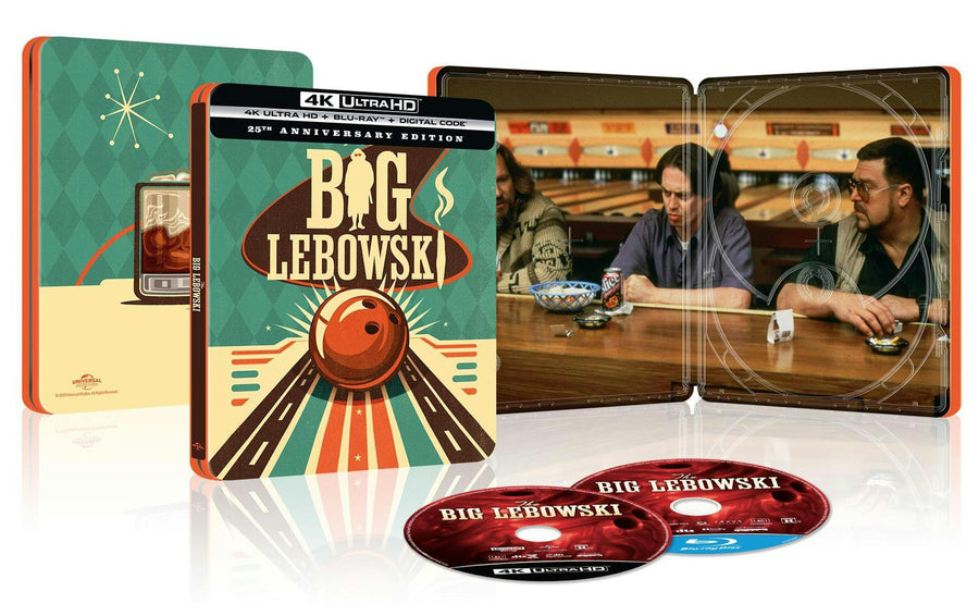The Big Lebowski - 25th Anniversary Edition (4K Ultra HD Steelbook + Blu-ray) [UHD]