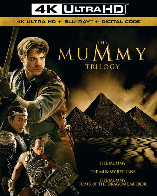 The Mummy Trilogy (4K Ultra HD + Blu-ray (Boxset)) [UHD]