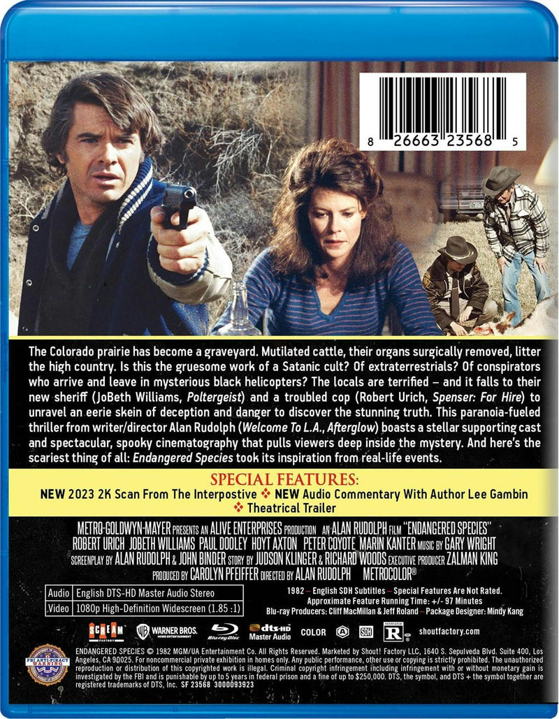 Endangered Species [Blu-ray]