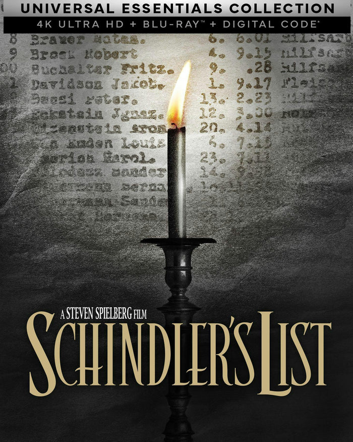 Schindler's List - Universal Essentials Collection (4K Ultra HD + Blu-ray (30th Anniversary)) [Blu-ray]