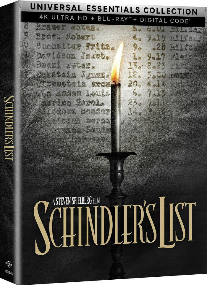 Schindler's List - Universal Essentials Collection (4K Ultra HD + Blu-ray (30th Anniversary)) [Blu-ray]