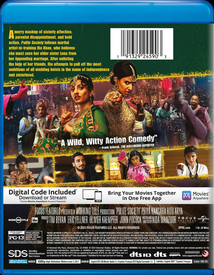 Polite Society [Blu-ray]