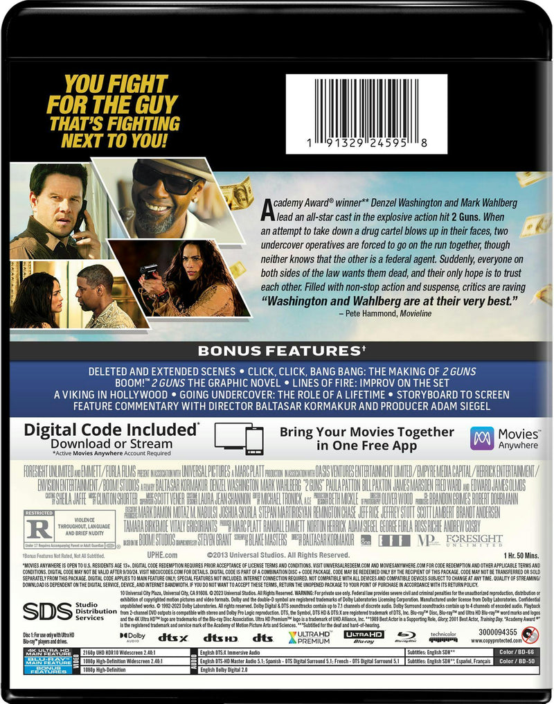 2 Guns (4K Ultra HD) [UHD]