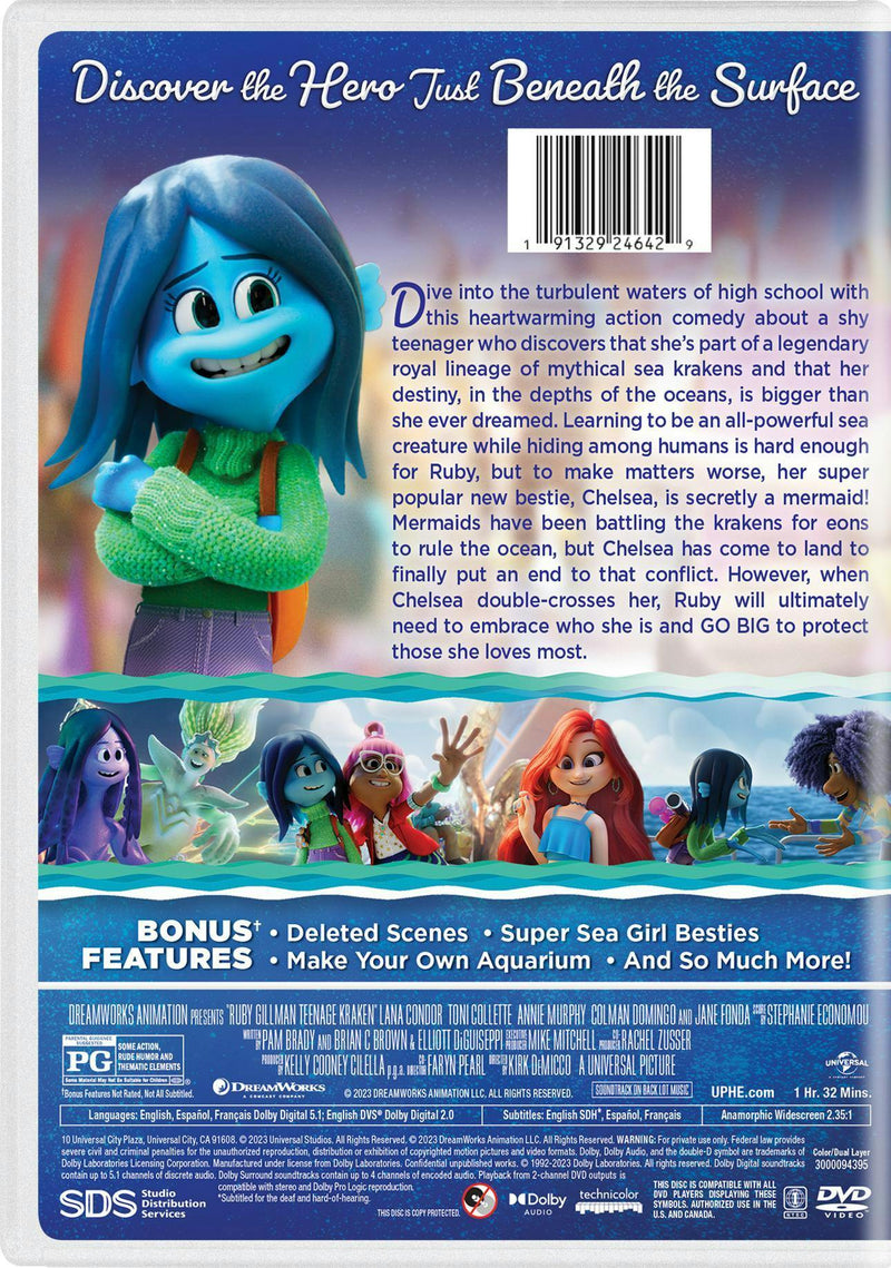 Ruby Gillman, Teenage Kraken [DVD]
