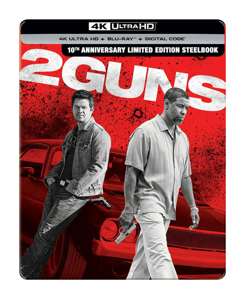 2 Guns (10th Anniversary Limited Edition Steelbook 4K Ultra HD + Blu-ray + Digital) [UHD]