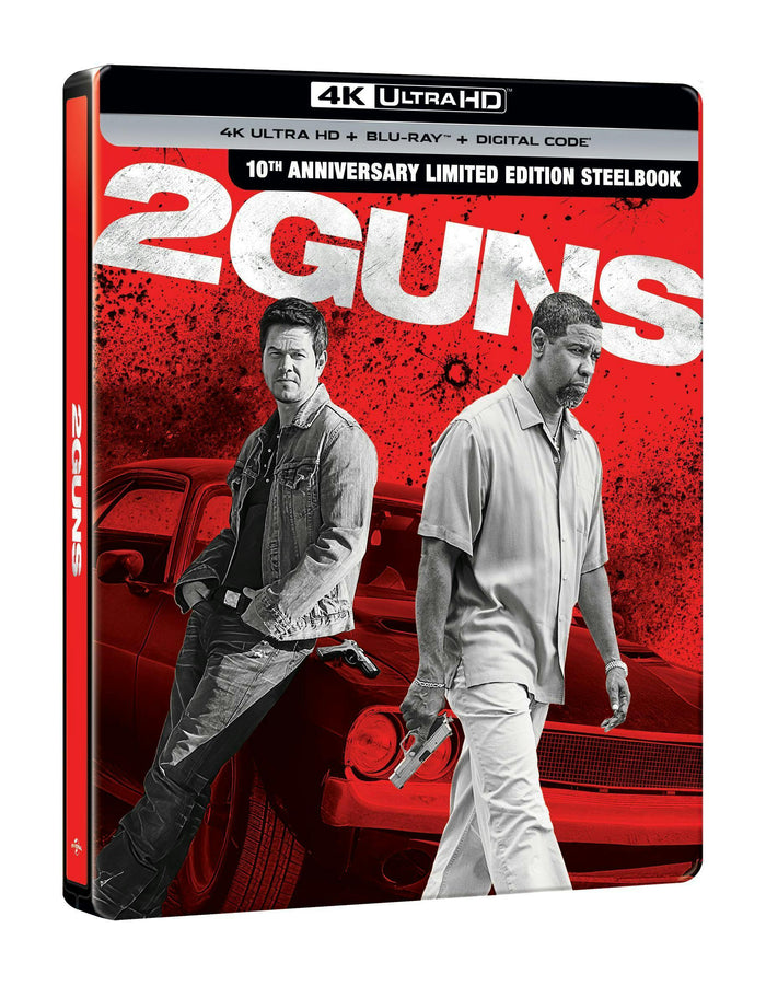 2 Guns (10th Anniversary Limited Edition Steelbook 4K Ultra HD + Blu-ray + Digital) [UHD]