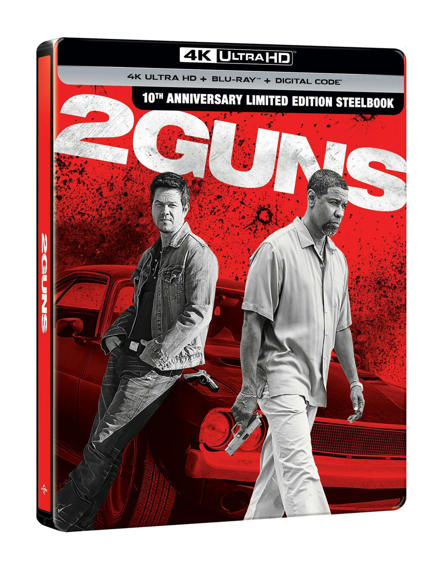 2 Guns (Steelbook 4K Ultra HD + Blu-ray + Digital) [UHD]