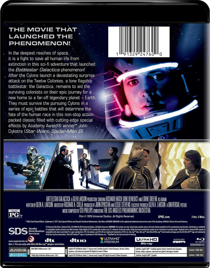 Battlestar Galactica: The Movie (4K Ultra HD + Blu-ray) [UHD]
