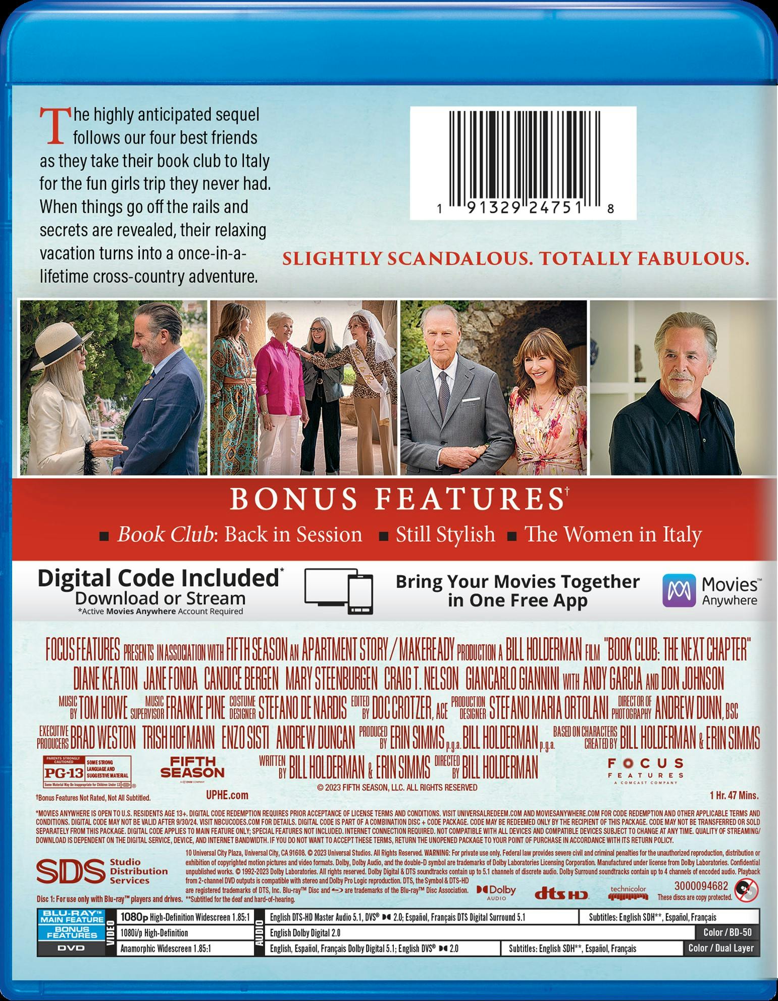 その他 Book Club [DVD] Book Club: The Next Chapter - Comedy Adventure DVD - Walmart.com