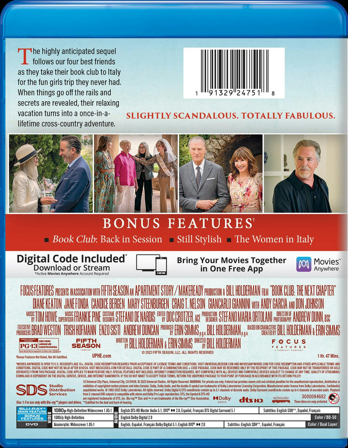 Book Club: The Next Chapter (with DVD) [Blu-ray]
