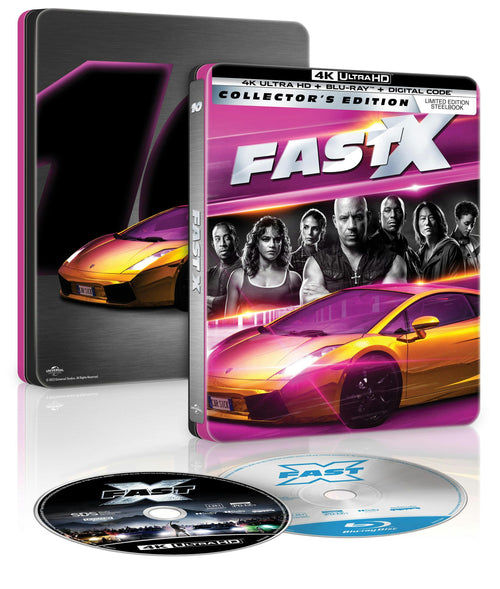 Fast X - Limited Edition Steelbook (4K Ultra HD + Blu-ray) [UHD]