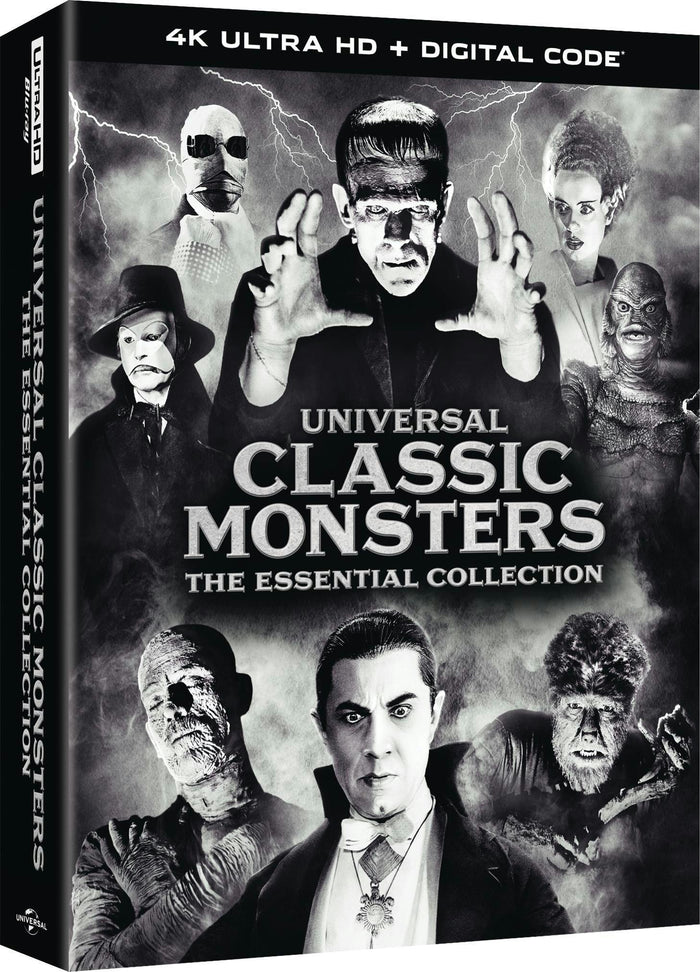 Universal Classic Monsters: The Essential Collection (4K Ultra HD) [UHD]