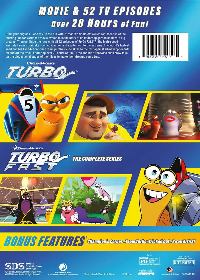 Turbo: The Complete Collection (Box Set) [DVD]
