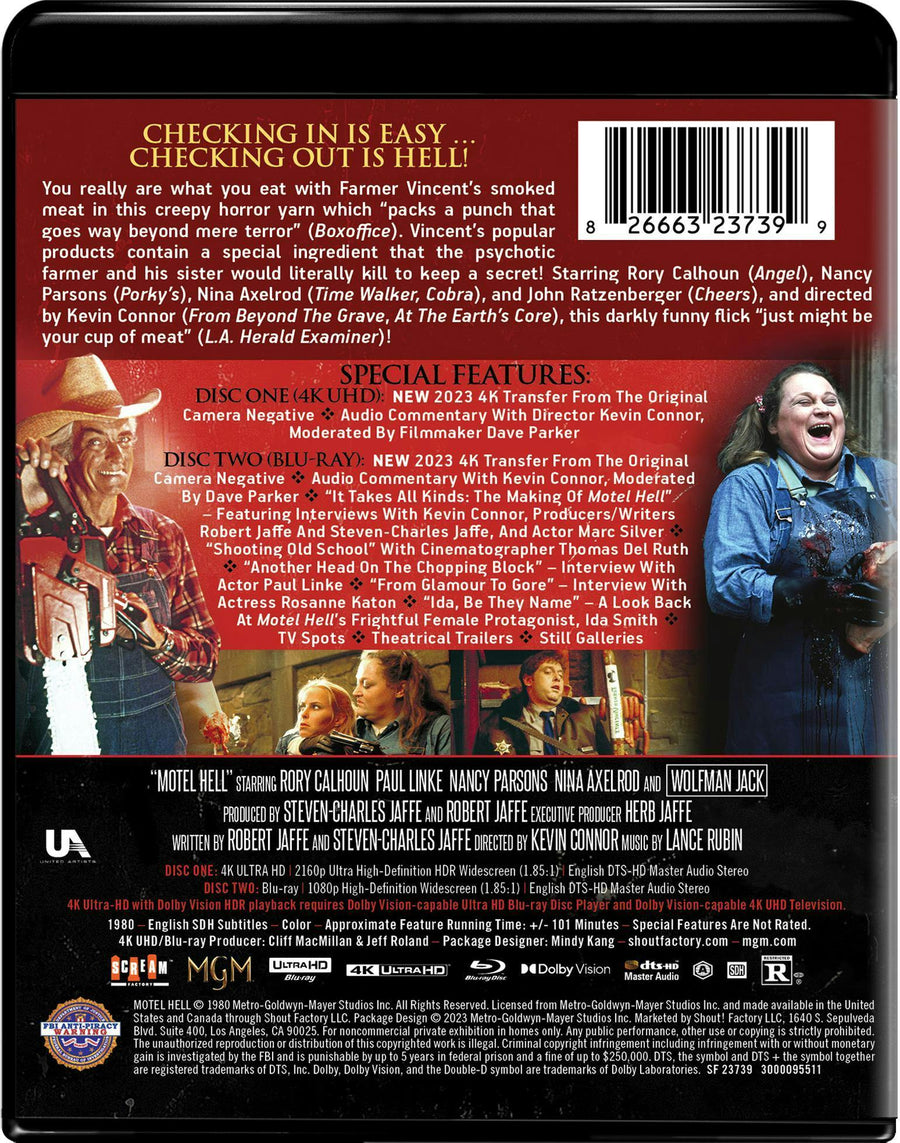 Motel Hell [Collector's Edition] [UHD]