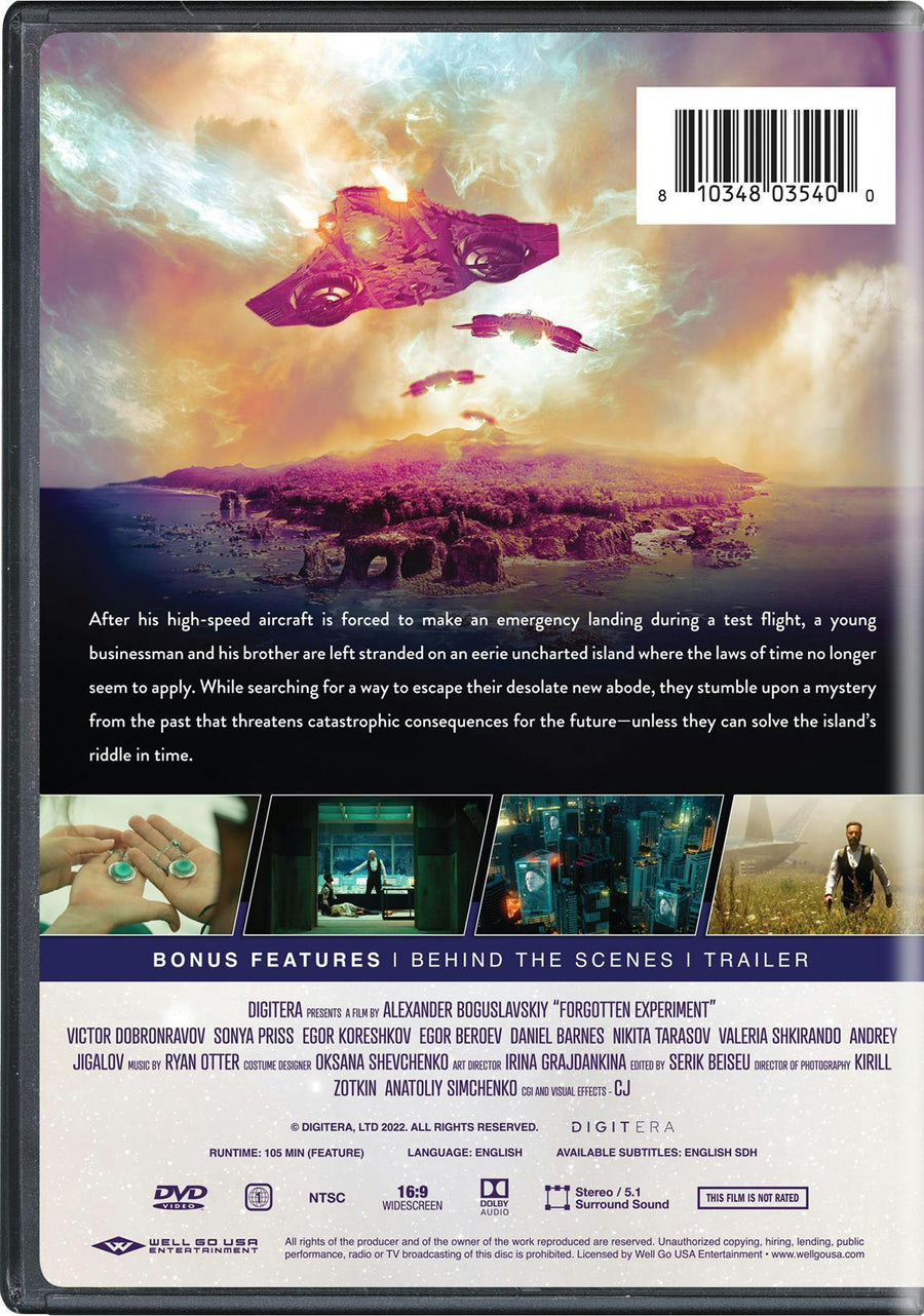 Forgotten Experiment [DVD]