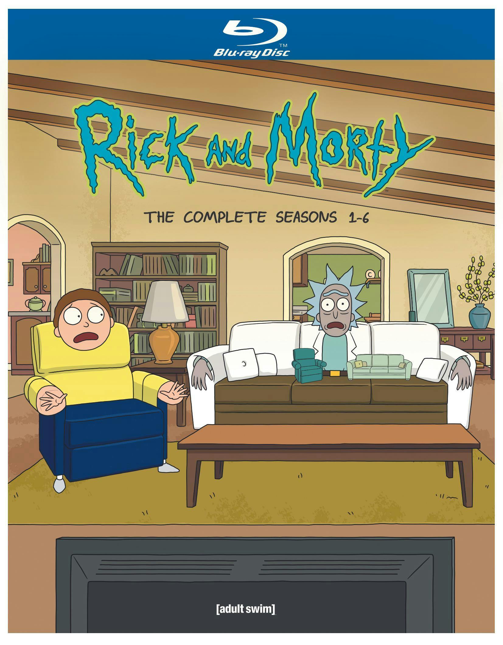 Rick and Morty: Seasons 1-6 (Box Set) [Blu-ray] – GRUV Entertainment