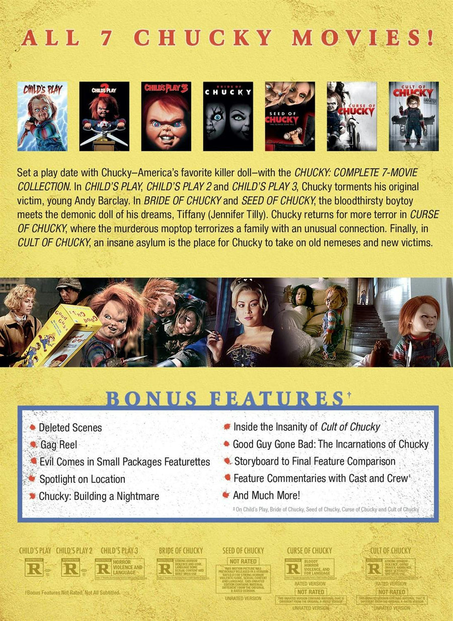 Chucky: Complete 7-movie collection [DVD]