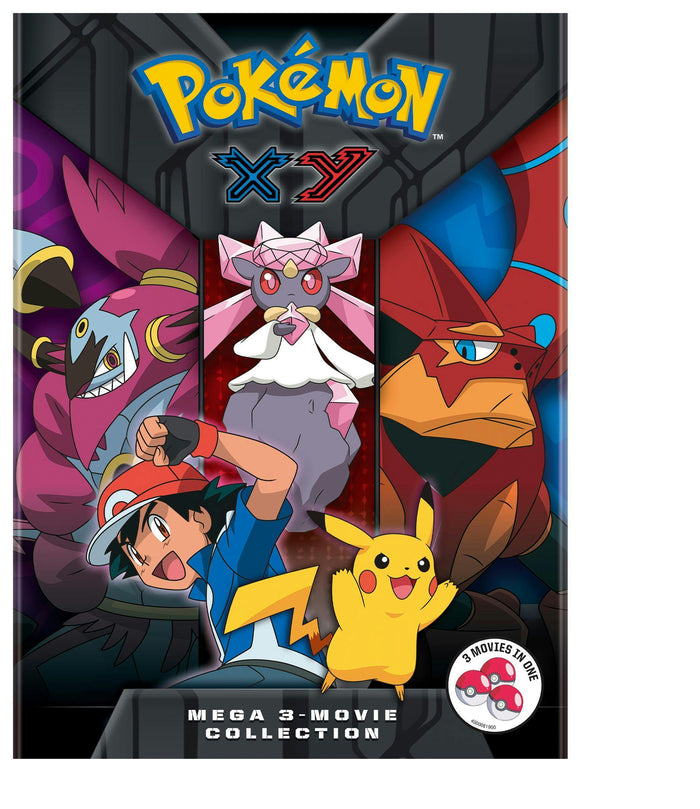 Pokémon XY Mega 3-Movie Collection (Box Set) [DVD]