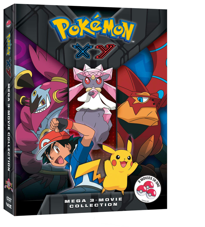 Pokémon XY Mega 3-Movie Collection (Box Set) [DVD]