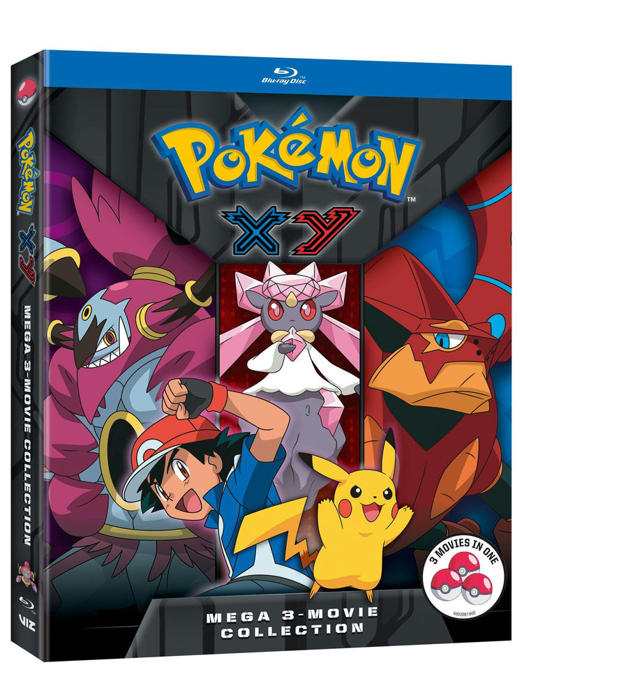 Pokémon XY Mega 3-Movie Collection (Box Set) [Blu-ray]